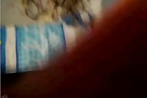 Leggy and breasty dilettante brunette hair playgirl masturbated her arsehole with marital-device