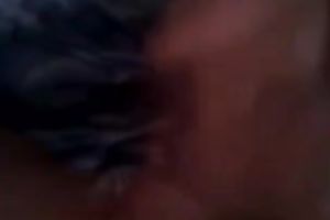 My Russian girlfriend turns her butt to my side and I plug a sex toy