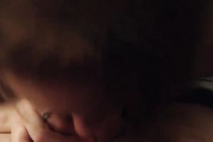 Charming girlfriend receives impure and nasty when this babe feels hard flesh in her throat