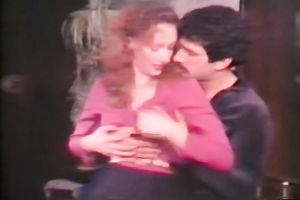 Wild good vintage FFM 3some with 2 white bitches