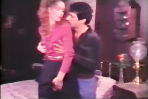 Wild good vintage FFM 3some with 2 white bitches