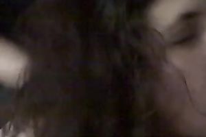 Sharing my marvelous dark brown dirty slut wife with my ally in 3some