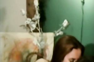 Sexy babes with their fuck ally having sex in one room