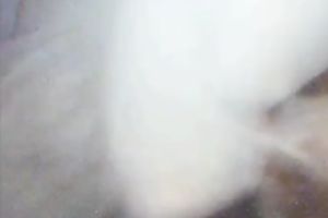 Amateur golden-haired flashes her large natural zeppelins for the cam