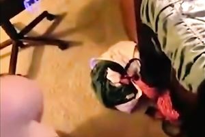 Blonde girlie sucking my dong balls unfathomable in homemade reality movie scene