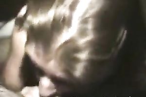 Feeding my blond girlfriend whore with fresh load of jism