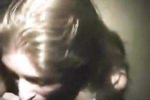 Feeding my blond girlfriend whore with fresh load of jism