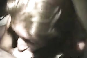 Feeding my blond girlfriend whore with fresh load of jism