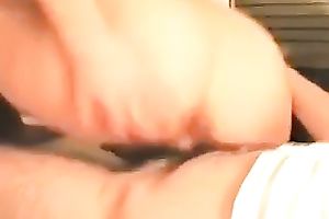 My charming str8 haired blond GF loves engulfing and riding my pecker