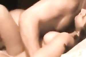 Steamy worthwhile missionary style fuck with gorgeous brunette hair playgirl of my buddy