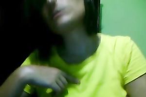 Exotic livecam bitch shows her natural mangos and kneads 'em