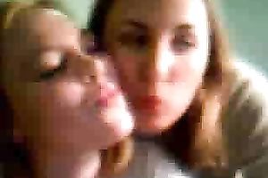 Two shiny college hoes expose me their agreeable tits on cam chat