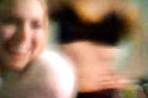 Two shiny college hoes expose me their agreeable tits on cam chat