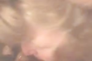 Another hawt lustful blond engulfing my weenie in a hotel room