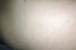 Poking my ex's bald fur pie in a missionary position wearing a sex toy