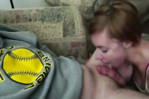 Sassy thirsty slutty wife engulfing my shlong balls unfathomable in non-professional movie