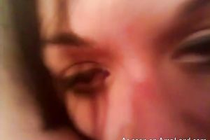 Tattooed skanky dark brown tempted me for sex on web camera