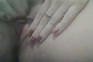 Awesome closeup view of my own soaked wet crack which I do love to masturbate