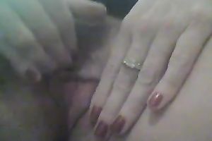 Awesome closeup view of my own soaked wet crack which I do love to masturbate