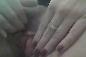 Awesome closeup view of my own soaked wet crack which I do love to masturbate