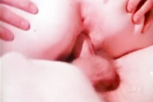 Sweaty golden-haired wench rides hard knob and sucks it well