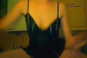 Glamorous Russian babe from Moscow undresses and flaunts her milk sacks on livecam