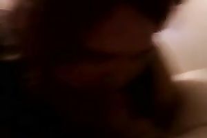 Salacious big beautiful woman girlfriend goes down on me after lunch