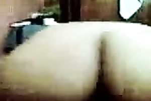 Big booty of my Latina BBC slut shakes when this babe rides me in reverse pose