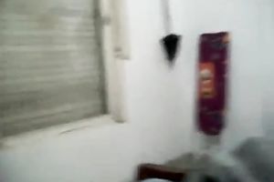 Chubby and bosomy amateur Indian cutie blowing schlong on webcam