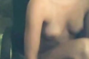 Blonde cutie fingering moist snatch sensually in front of camera
