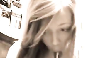 I widen my legs and drill my bawdy cleft with a sex toy and fingers