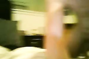 Skinny golden-haired paramour engulfing my 10-Pounder deepthroat previous to taking a ride on top of me