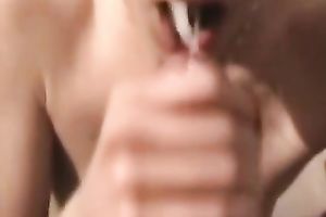 My dirty slut wife swallows my shlong and gives superlatively good ever oral stimulation