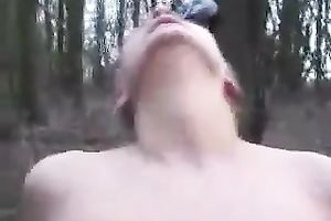 My barefaced girlfriend gives me one hell of a oral-sex