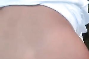 My barefaced girlfriend gives me one hell of a oral-sex