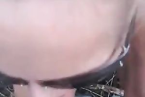 My barefaced girlfriend gives me one hell of a oral-sex