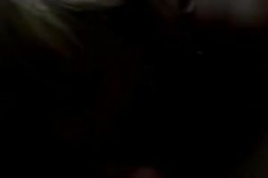 My paunchy blond dirty slut wife groans with joy during the time that engulfing my penis