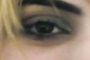 Blond short haired nympho did her superlatively good during the time that this babe blew me dry