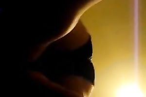 Amateur woman gives me fellatio in advance of opening her legs for me