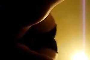 Amateur woman gives me fellatio in advance of opening her legs for me