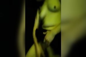 Salacious slender brunette hair demonstrates me her body