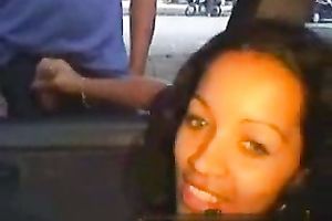 My hawt shameless girlfriend gives cook jerking to pure stranger