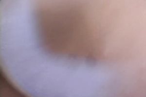 Restless and sexy white girlfriend with glamorous gazoo