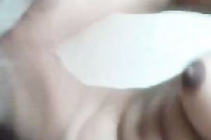 Riding hard shlong of sexually excited desi in cowgirl position