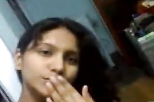 Hot and breasty teen hottie flashes her astonishing body on cam