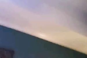 Mature web camera slut smokin' and masturbating with a fake penis