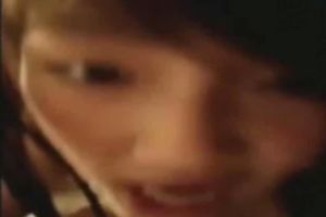 Awesome flat chested dilettante Asian GF jerks off my friend's knob in washroom