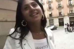 Gorgeous non-professional Indian chick picked up on the street
