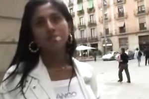 Gorgeous non-professional Indian chick picked up on the street