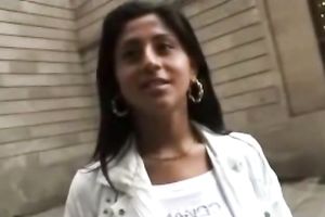 Gorgeous non-professional Indian chick picked up on the street